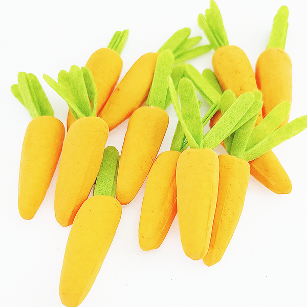 kit cenouras de pascoa isopor 7 cm 3