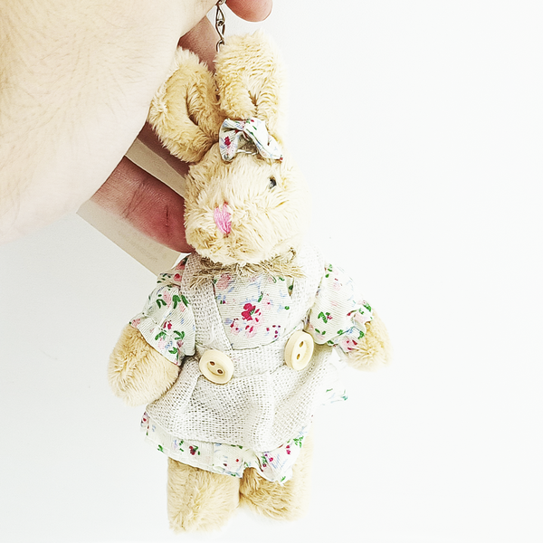 chaveiro casal de coelhos pascoa 3