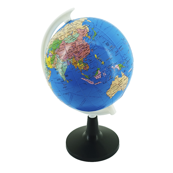 globo terrestre politico plastico 10 5cm 2