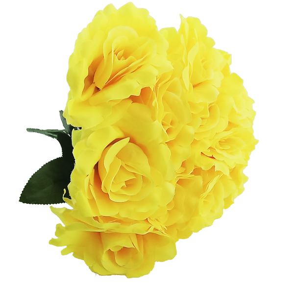 buque de flores artificiais 34cm 6