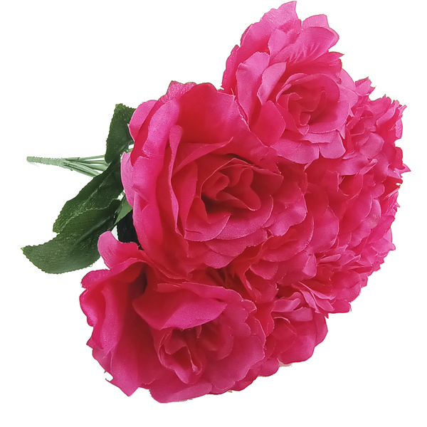 buque de flores artificiais 34cm 8