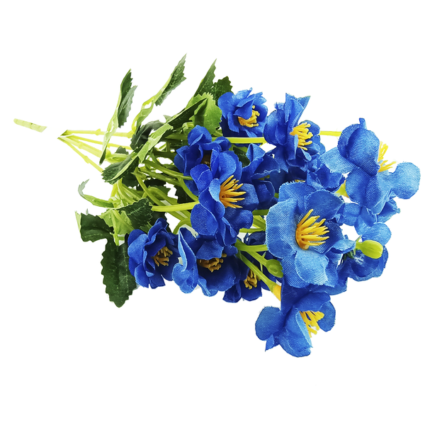 mini buque de flores artificiais 38cm 9