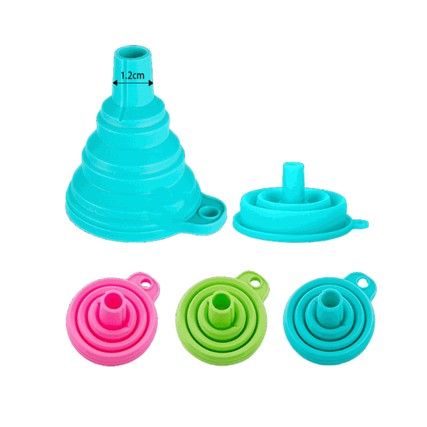 mini funil de silicone cozinha