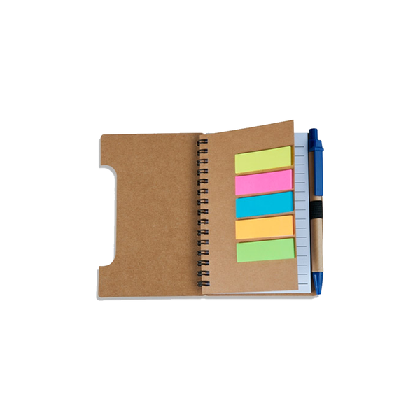 kit 2 blocos de anotacoes caneta post it 3