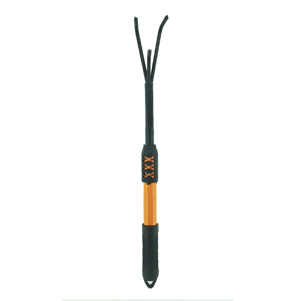 garfo de metal com base de borracha jardinagem 30cm 2
