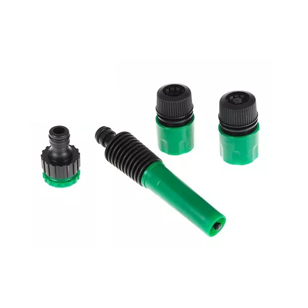 kit esguicho engate rapido para mangueira de jardim 4pcs