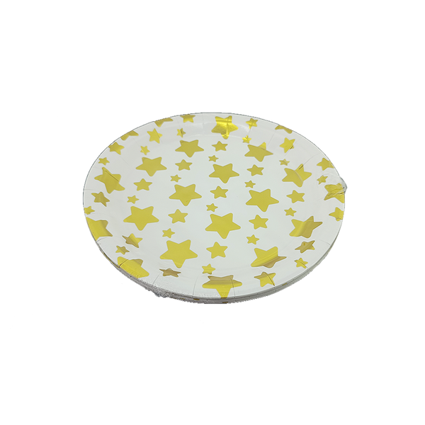 kit 10 pratos plasticos eventos 18 5cm colorido de festa sortido 5