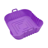 protetor de air fryer silicone quadrado reutilizavel resistente sortido 3