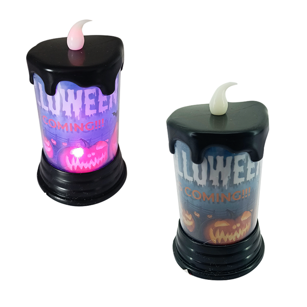 vela halloween led muda de cor sortida 10 5cm 5
