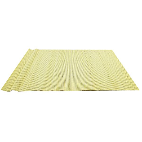 jogo americano de bambu com 4 pecas bege