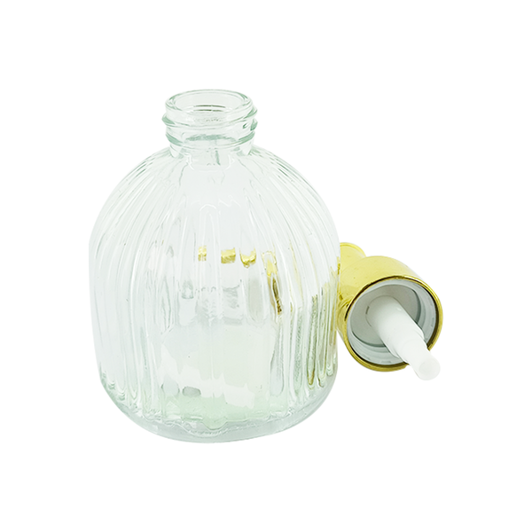 porta sabonete liquido de vidro 14cm