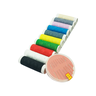 kit 10 carreteis para costura colorido sortido com conjunto