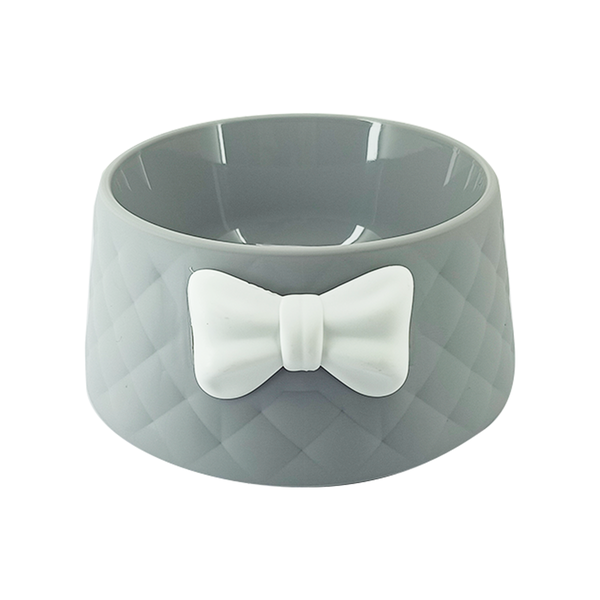 comedouro pet com gravata cores sortidas 18 5cm 6