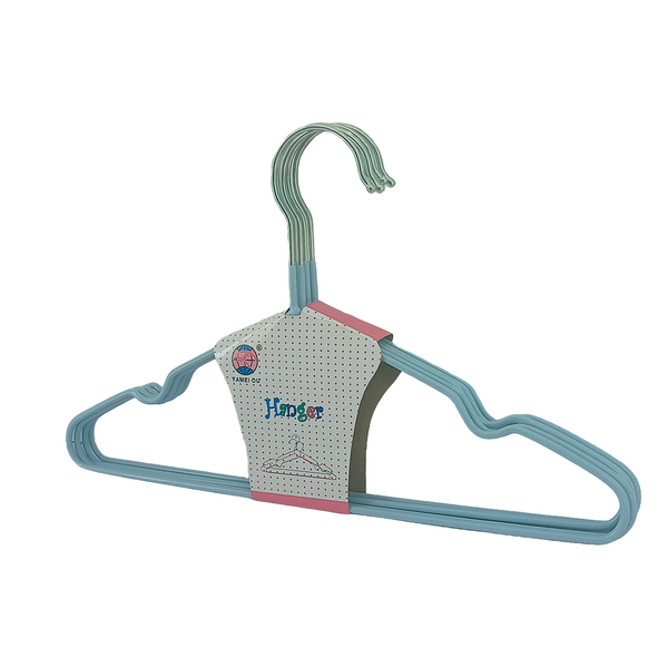 kit 5 cabides de plastico e borracha para roupas 29cm cores sortidas 2