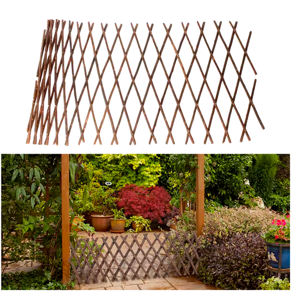 trelica extensivel de madeira decoracao jardim casa 1 8mx0 5m 3