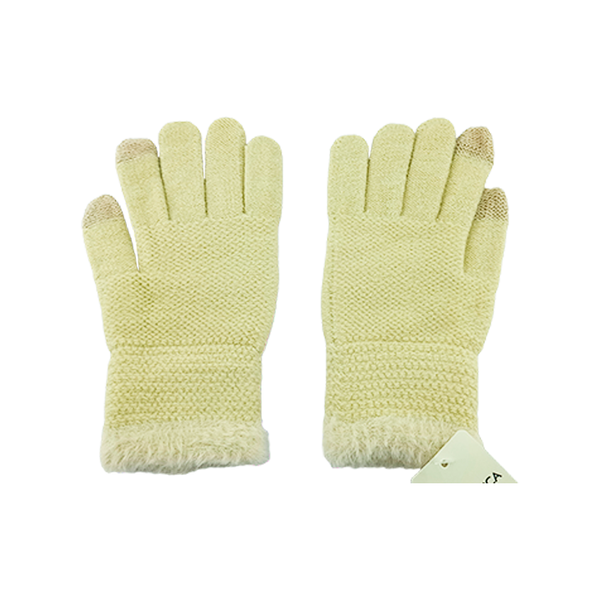 luva de poliester cores sortidas com touch elegante