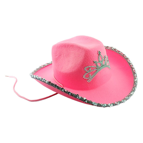 chapeu rosa de festa junina