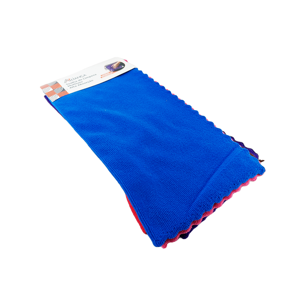 kit 5 toalhas coloridas multiuso de alta absorcao