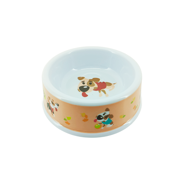 comedouro de plastico cachorrinho 18cm 7