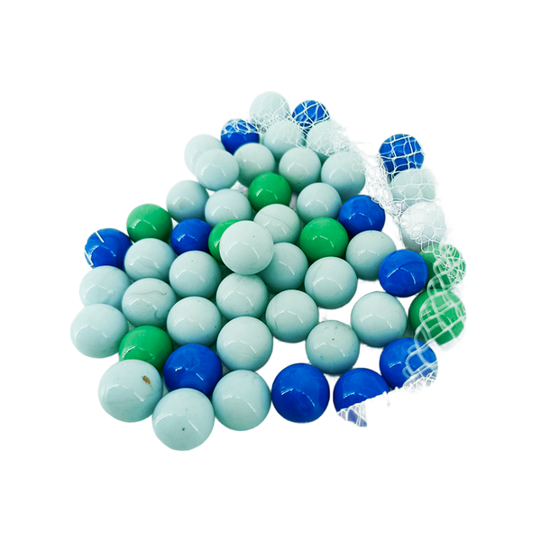 kit 50 bolinhas de gude cores sortidas 16mm