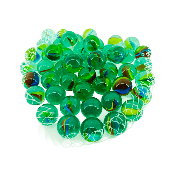 kit 50 bolinhas de gude classica 16mm 4