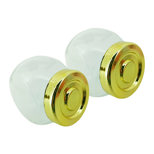 kit 2 porta condimentos dourados 3