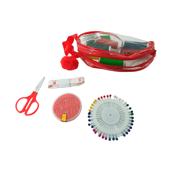 conjunto de costura com 13 pecas e penal vermelho 2