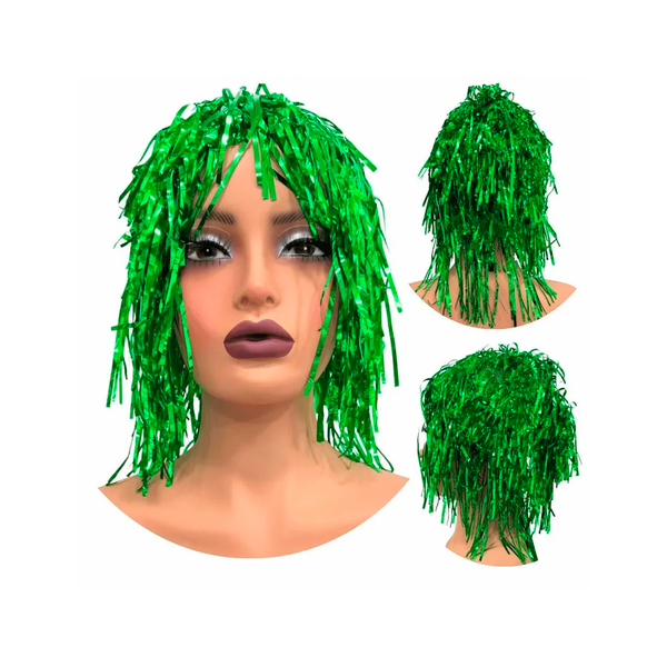 peruca verde brilhante 3