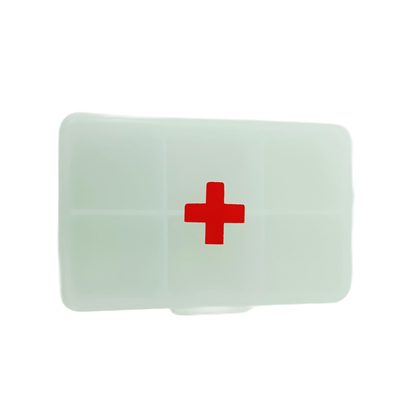 porta comprimido 6 divisorias de plastico 2